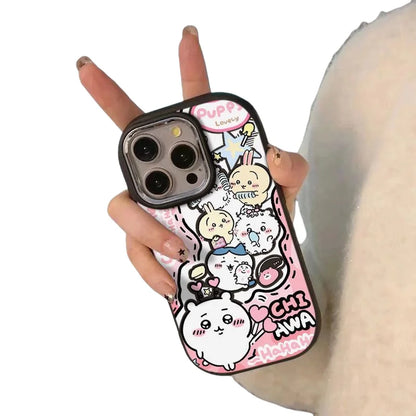 Anime Chiikawa Hachiware Usach Mobile Phone Case Available For iPhone