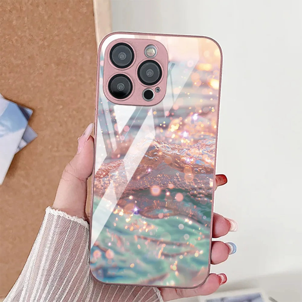 Water Ripple Pattern Phone Case For iPhone