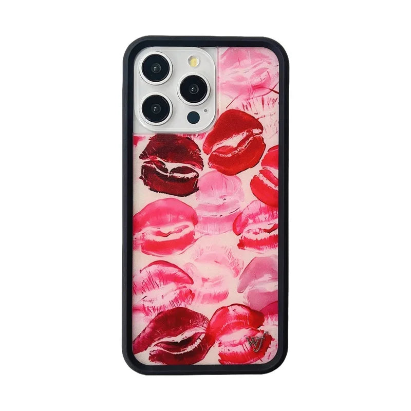 Wildflower Kensington Kiss Lipstick Phone Case  For iPhone