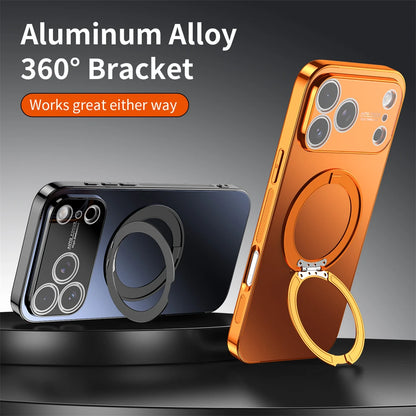 360° Rotating Magnetic Ring Stand Case For Magsafe For iPhone