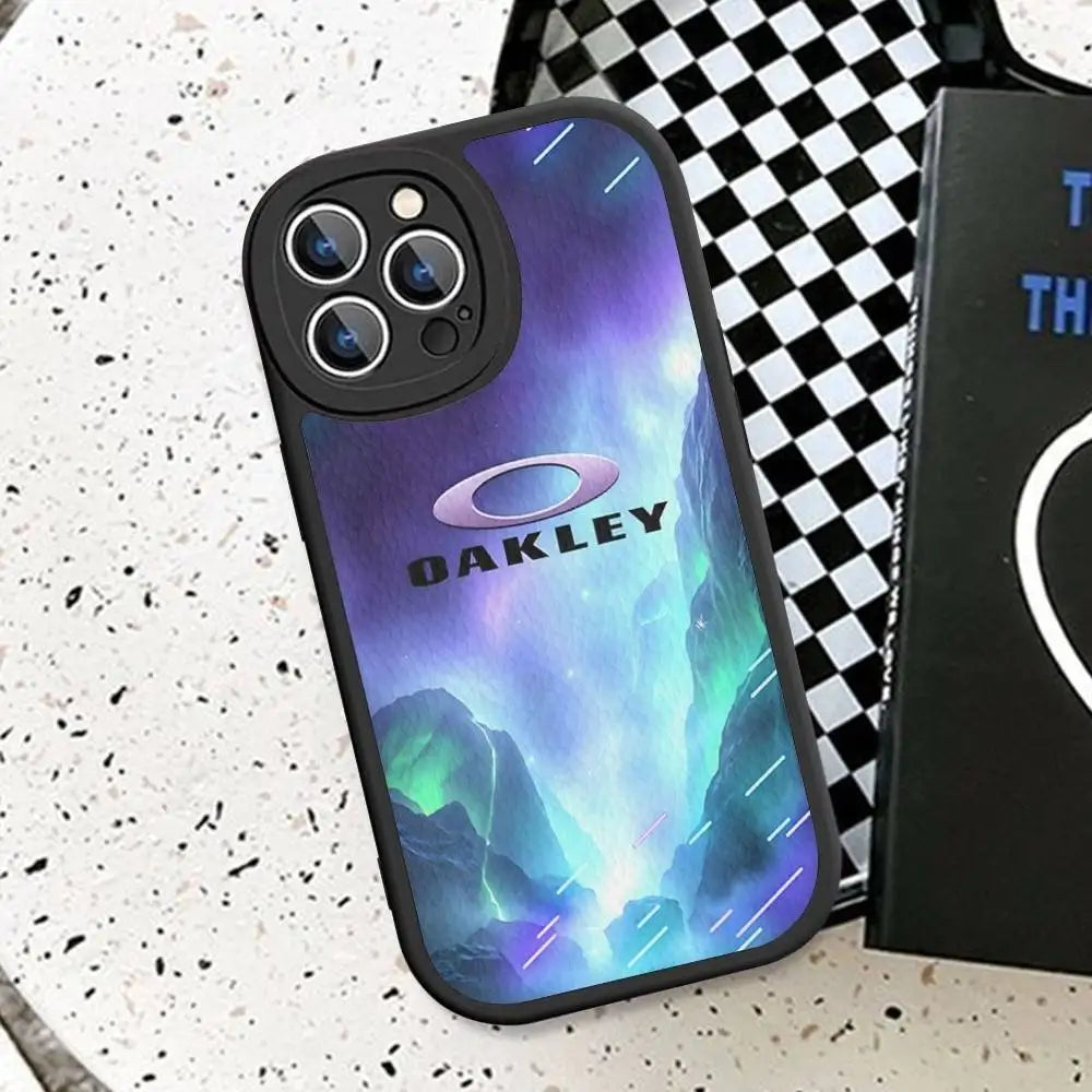 Oakley Design Art Phone Case Hard Leather For iPhone