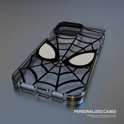 Trend Marvel Spider Man cobweb Phone Case For iPhone