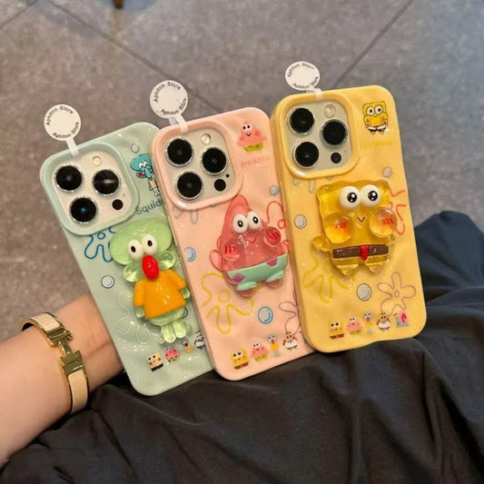 Anime Spongebo Squarepants Mobile Phone Case Available  For iPhone