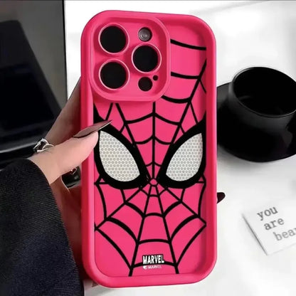 Marvel Spider Man Plain Multistep TPU Phone Case For iPhone