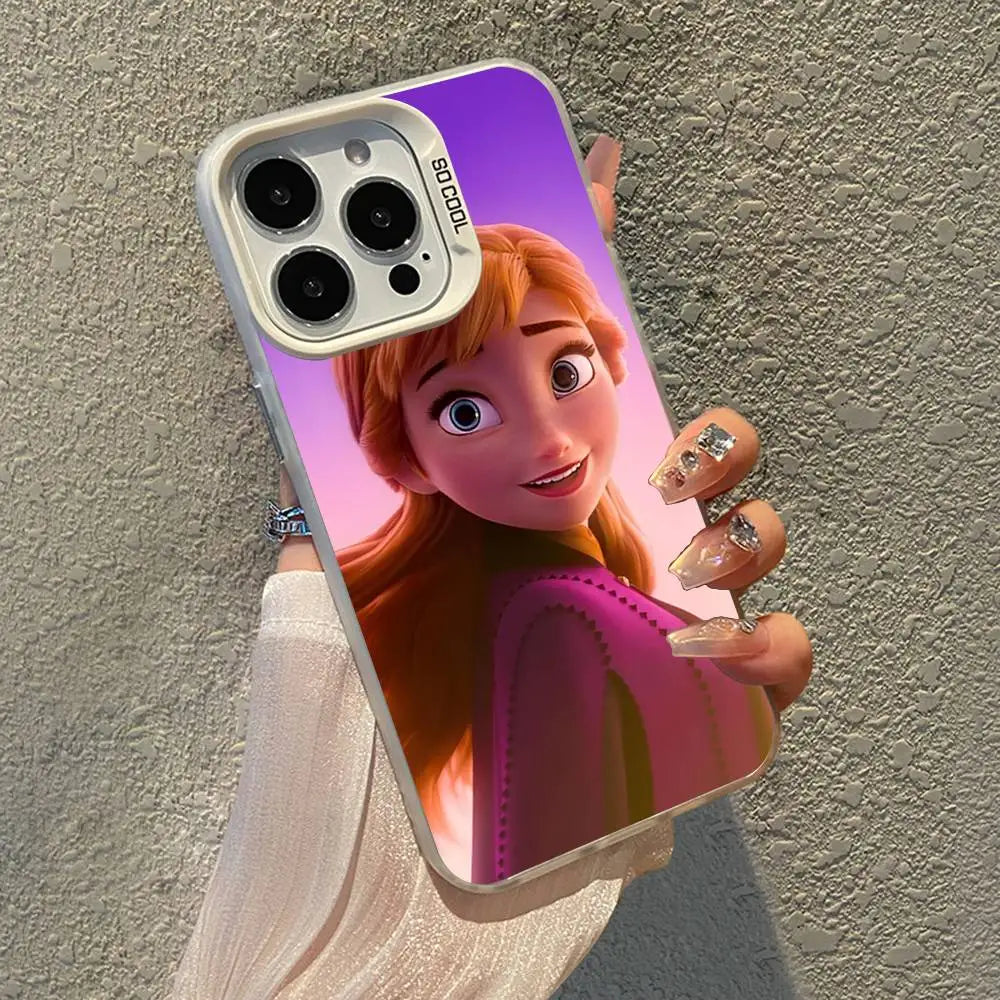 Frozen Anna Elsa Phone Case For iPhone
