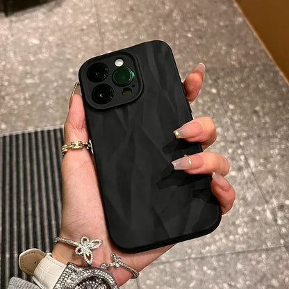 Soft Fold Pattern Phone Case