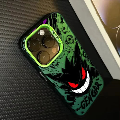 Pokemon Gengar Shockproof Dustproof Frosted Case For iPhone