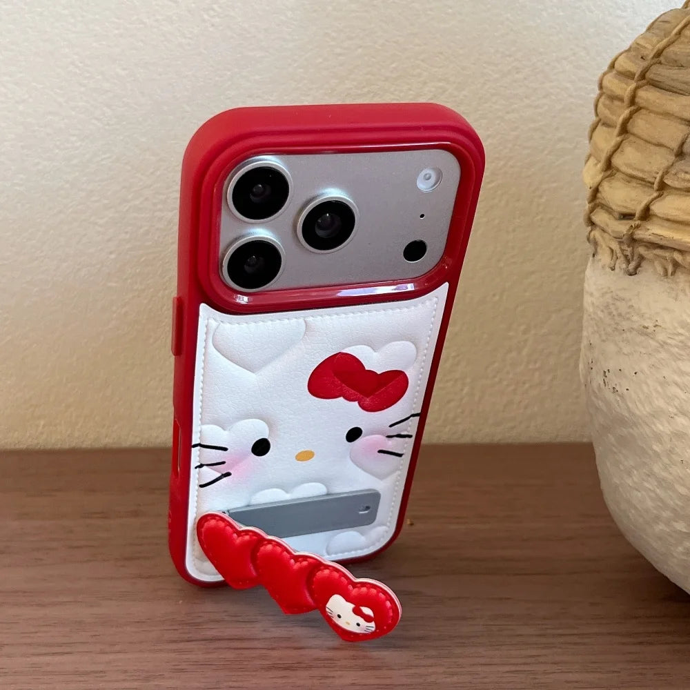 Cute Love Skin Kitty Hot Sale Phone Case For iPhone