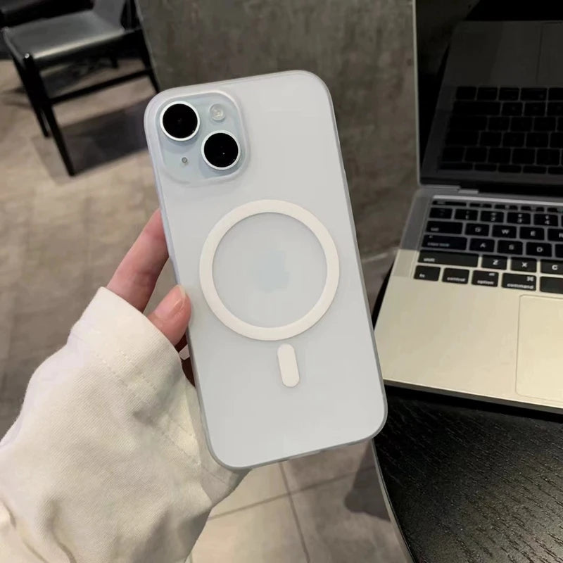 Luxury Matte Magsafe Phone Case