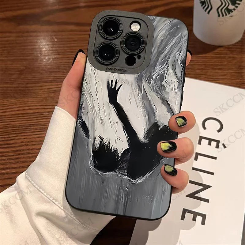 Oil Painting Art Phone Case For iPhone