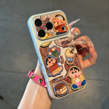 Cute Crayon Shin-Chan Phone Case For iPhone