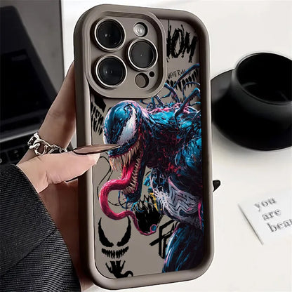 Venom Marvel Phone Case For iPhone