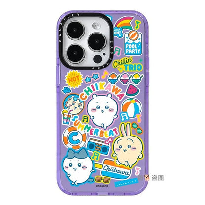Anime Chiikawa Usagi New Case Cartoon Cute Anime Kawaii Lovely Applicable To iPhone