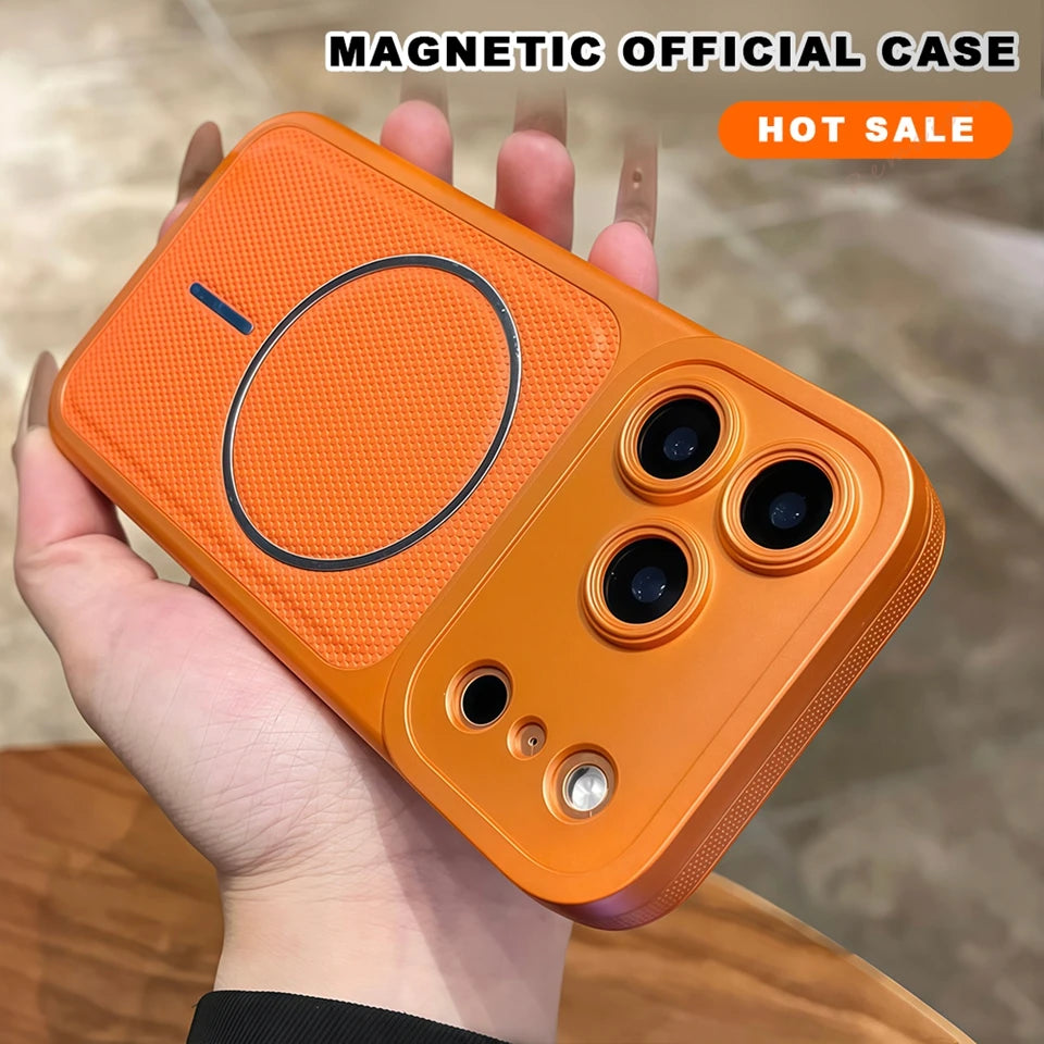 Wireless Charging Magnetic Phone Case For iPhone