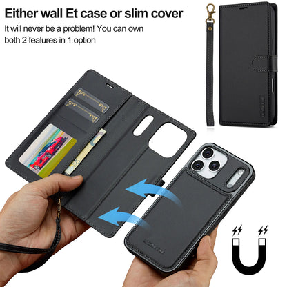 2 in 1 Detachable Leather Phone Case For iPhone