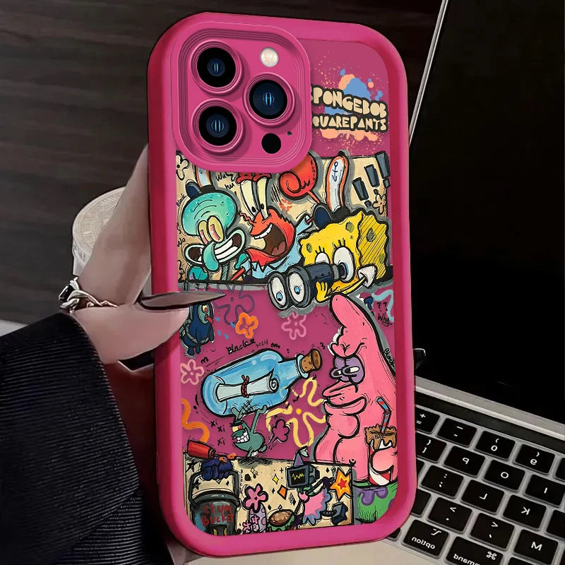 SpongeBob Dolls Phone Case For iPhone