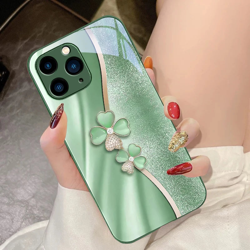 Luxury Four Leaf Clover  For iPhone