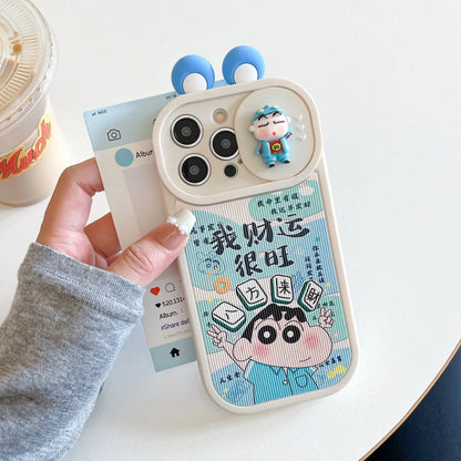 Funny Crayon Shin-chan SHINCHAN Phone Case For iPhone