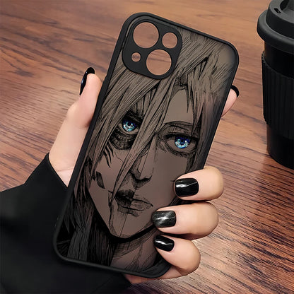 Luxury Attack On Titan Hot Anime Phone Case For iPhone