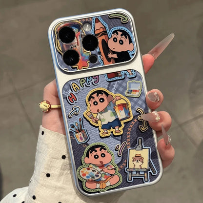 Cute Crayon Shin-Chan Phone Case For iPhone