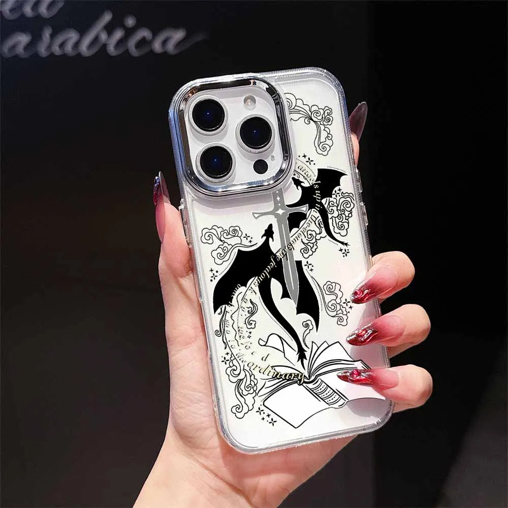 Dragon F-Fourth Wings Phone Case For iPhone