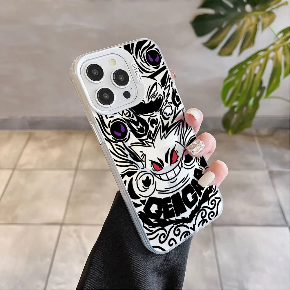 Luxury Gengar Pokemons Magsafe Magnetic Case For iPhone
