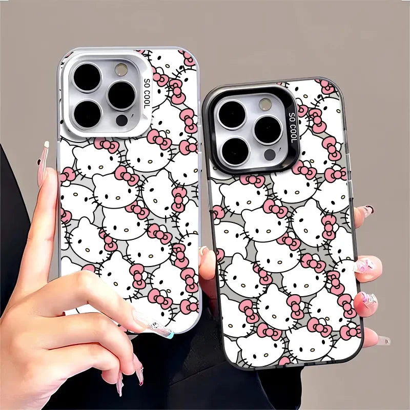 Full Screen Hello Kitty Face Phone Case For iPhone