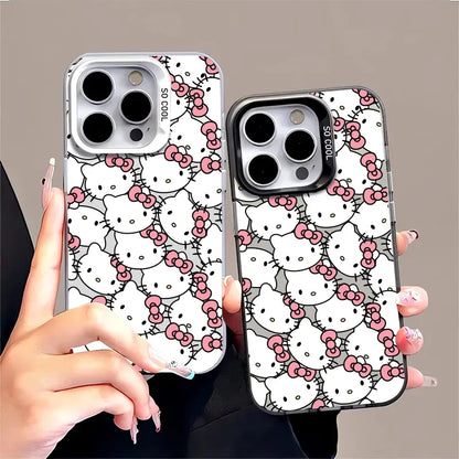 Full Screen Hello Kitty Face Phone Case For iPhone