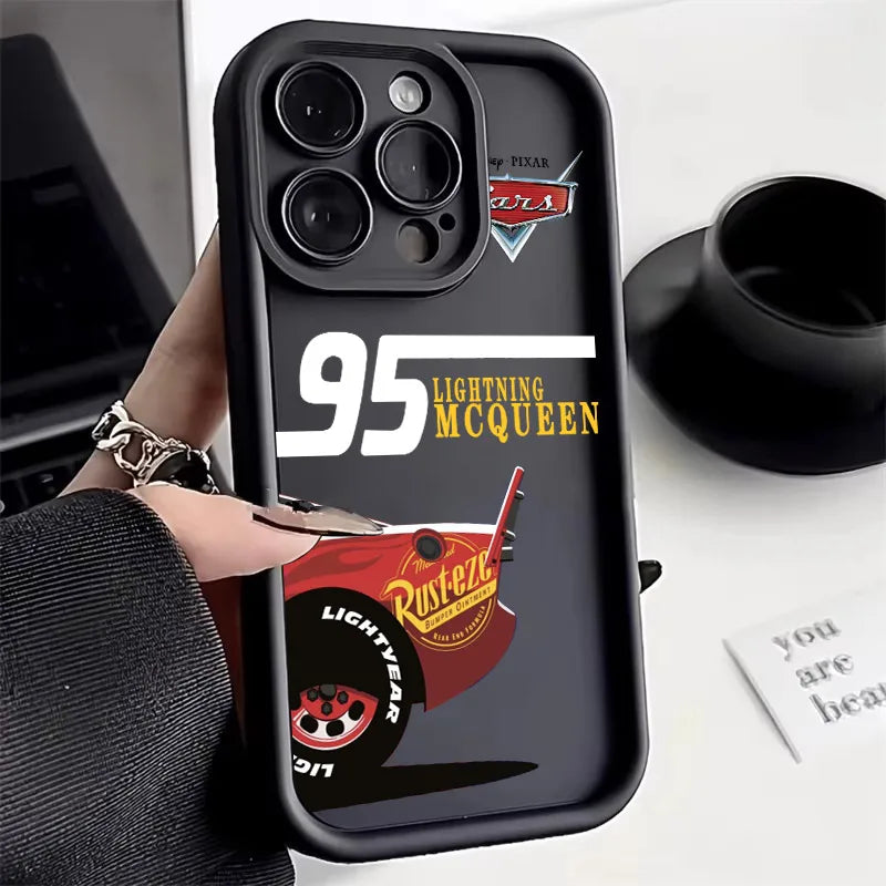 Disney Lightning McQueen 95 Phone Case For iPhone