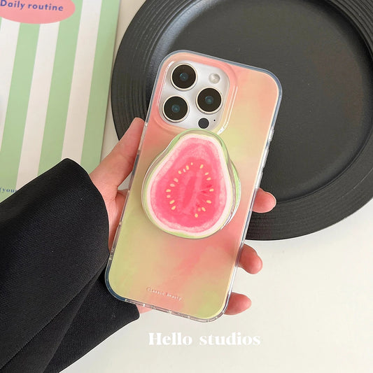 Cute Guava Magnetic Grip Tok Griptok Phone Case