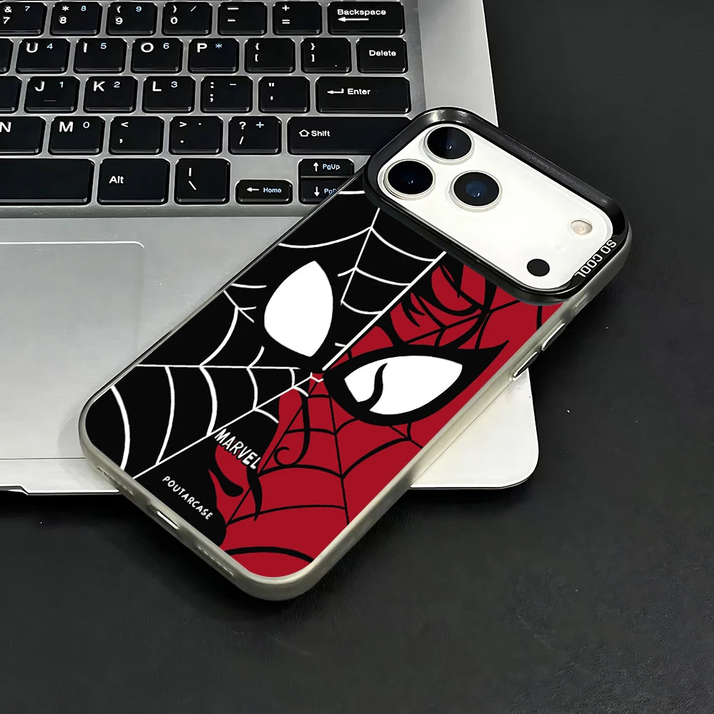 Anti Fall Matte Back Cover Phone Case For iPhone