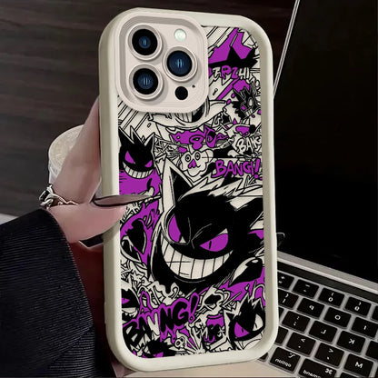 Luxury Gengar Pokemon Case For iPhone