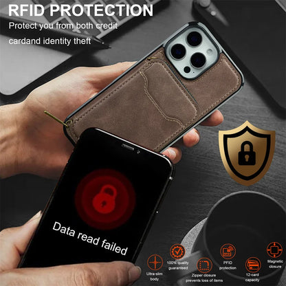 For Magsafe Magnetic Leather Phone Case For iPhone