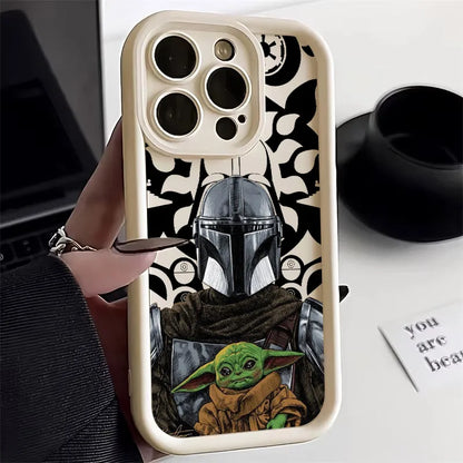 Stars Wars Baby Yodas Phone Case For iPhone