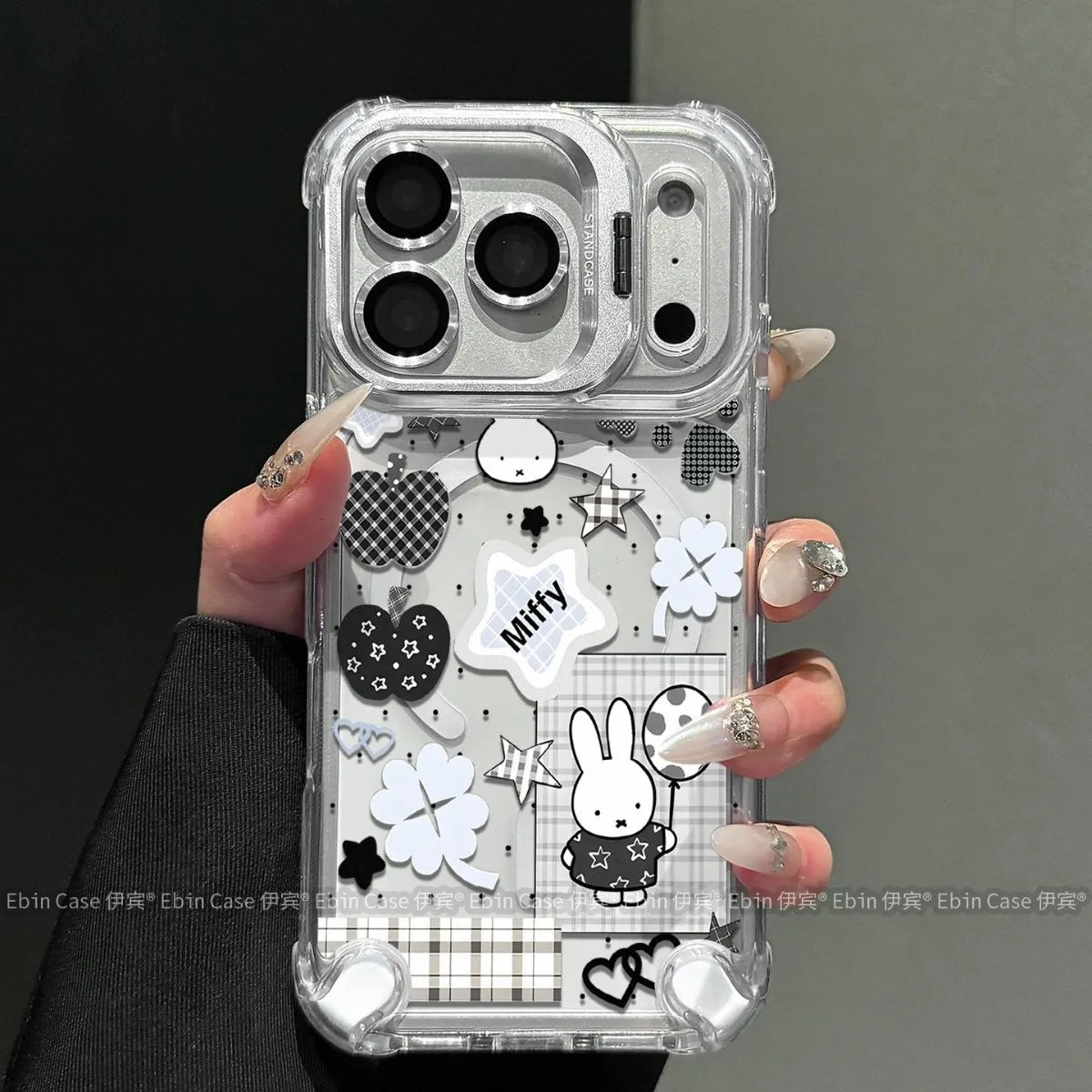 Kawaii Anime Miffy Magnetic Phone Case