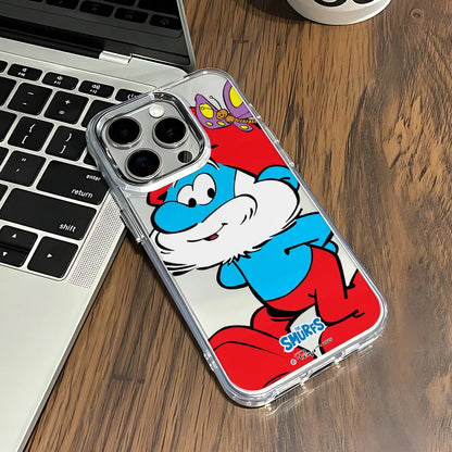 Cartoon Cute The Smurfs New Phone Case For iPhone