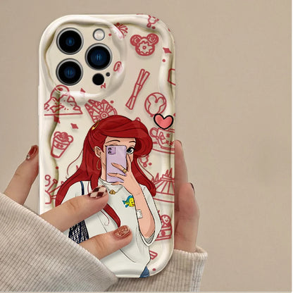 Fashion Disneys Princess Mermaid Case For iPhone