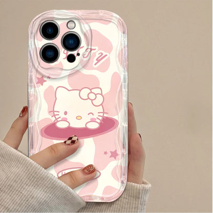 Cute My Melody Cinnamoroll Phone Case For iPhone
