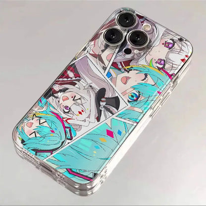 Creative Anime Character Hatsune Miku TPU Mobile Phone Case Suitable For iPhone