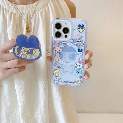 Funny Cartoon Magnetic Stand Phone Case