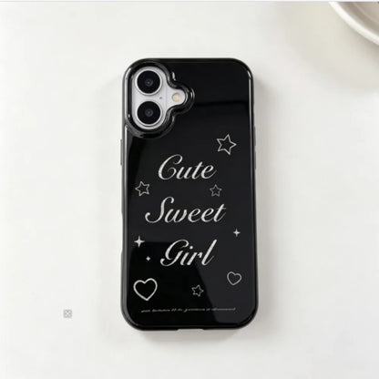 Luxury Cute Musical Note Sanrio Hello Kitty Sparkling Phone Case For iPhone