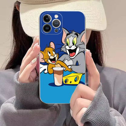 Lovely Cartoon For TomsJerrys Phone Case For iPhone