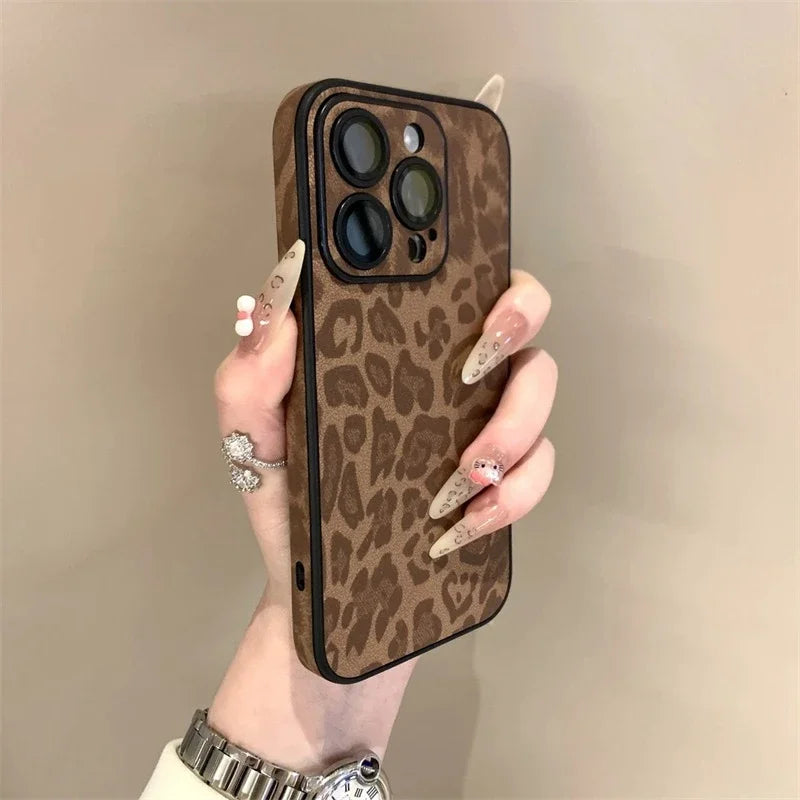 Luxury Leopard Print Phone Case