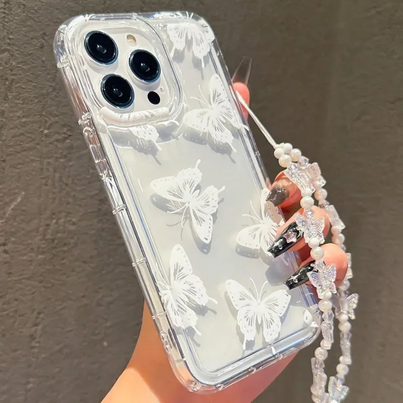 Butterfly Pattern Phone Case For iPhone