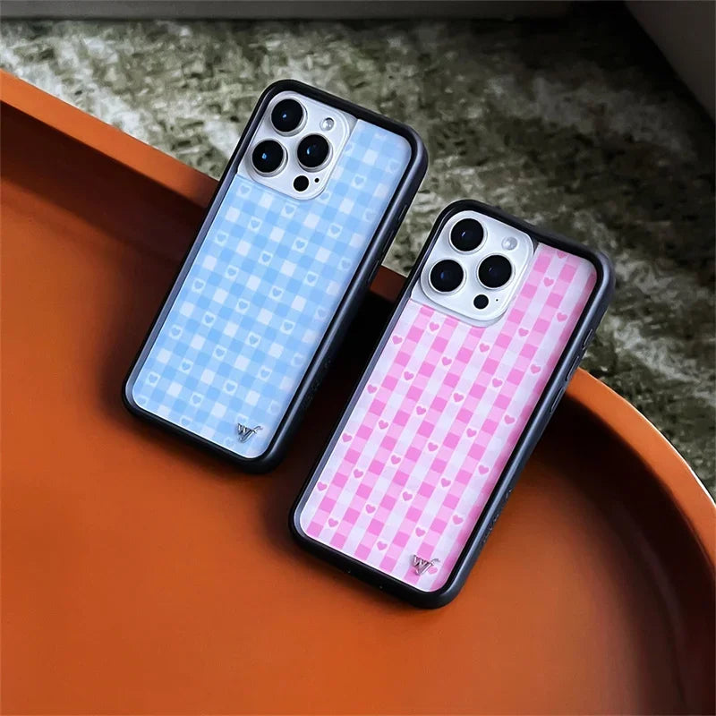 Funda Wildflower Cute Polka Dot Love Phone Case