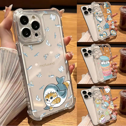 Mofusands Cat Phone Case For iPhone