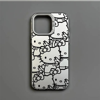 Hello Kitty Line Phone Case For iPhone