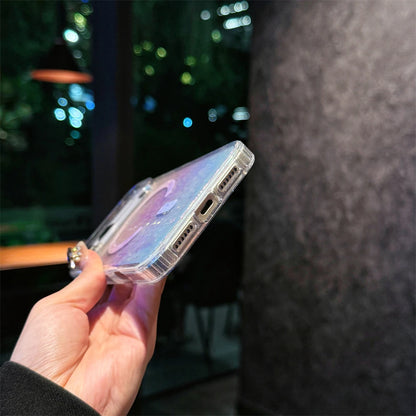 Gradient Colorful Glitter For Magsafe Case For iPhone