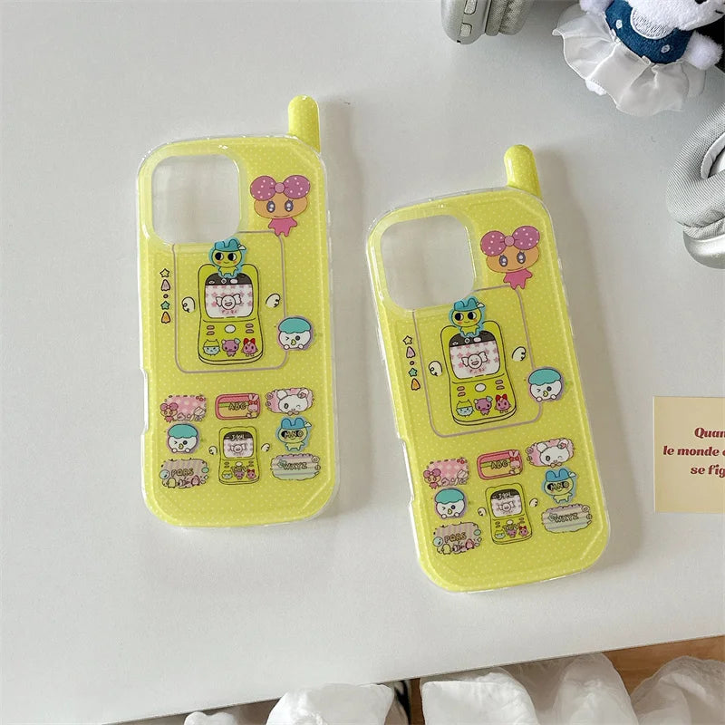 Kawaii Mobile Silicone Cute Cartoon Protective Phone Case