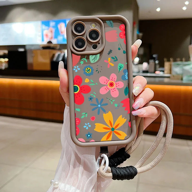 Wrist Chain Lanyard Phone Case